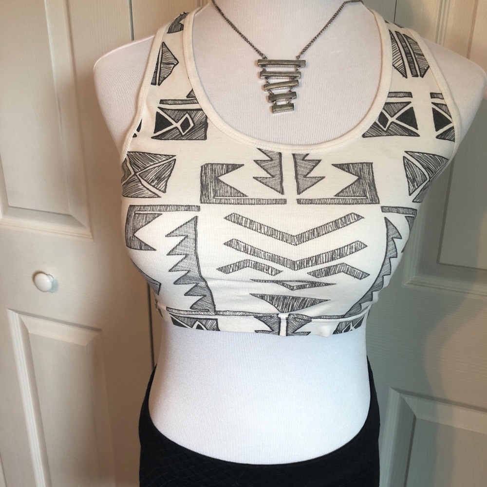 Topshop cami/crop top  🍍